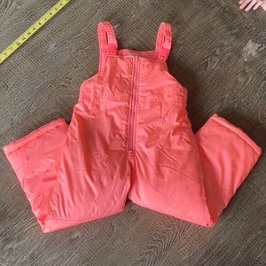 Carters Snow Bibb Youth Medium 6 EUC